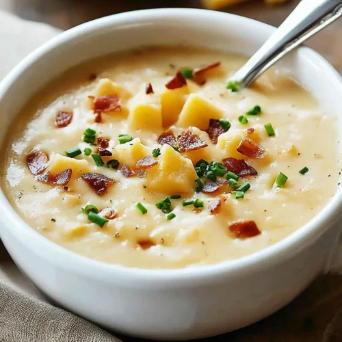Cheesy Baked Potato Soup 5 Cheesy Baked Potato Soup