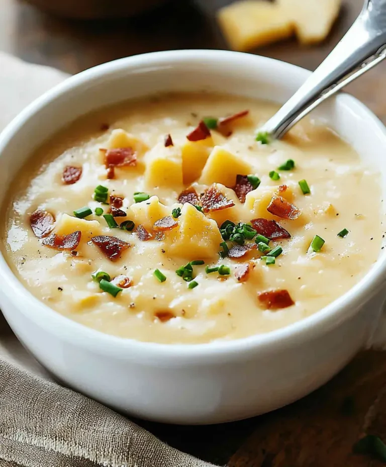 Cheesy Baked Potato Soup