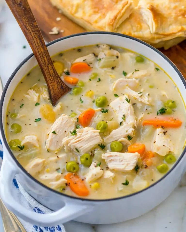 Chicken Pot Pie Soup Recipe