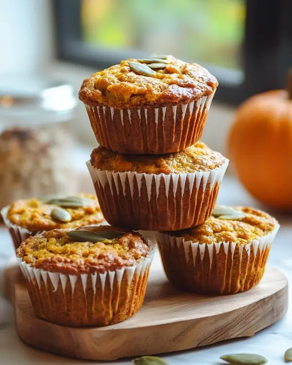 High-Protein Cottage Cheese Pumpkin Muffins 2 Cottage Cheese Pumpkin Muffins