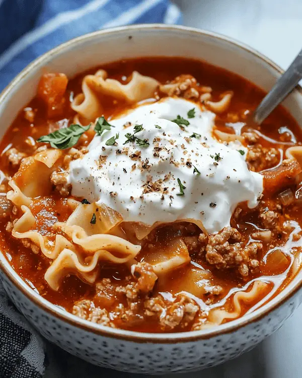 Cozy Crockpot Lasagna Soup Recipe 4 Cozy Crockpot Lasagna Soup