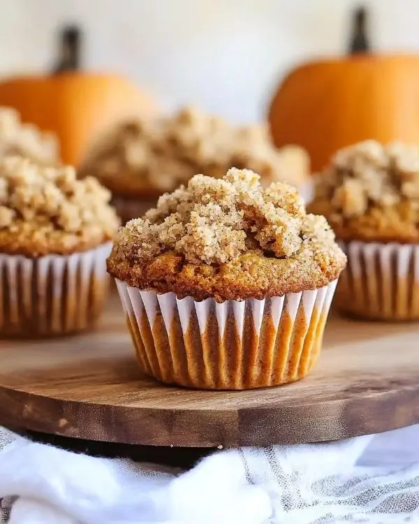 Delicious Pumpkin Crumb Muffins 3 Delicious Pumpkin Crumb Muffins for Fall Recipe