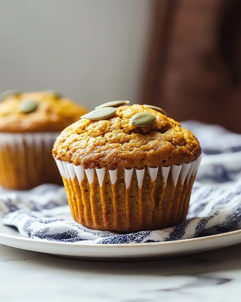 High-Protein Cottage Cheese Pumpkin Muffins