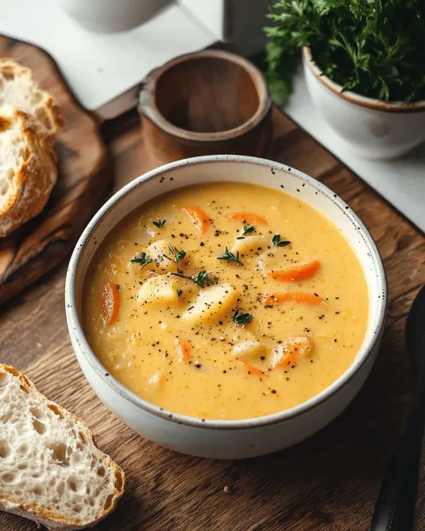 Cozy Vegan Carrot Potato Soup 4 How To Make Carrot Potato Soup