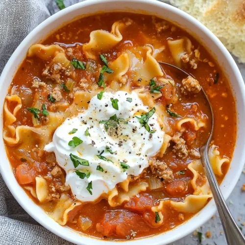Lasagna Soup Recipe