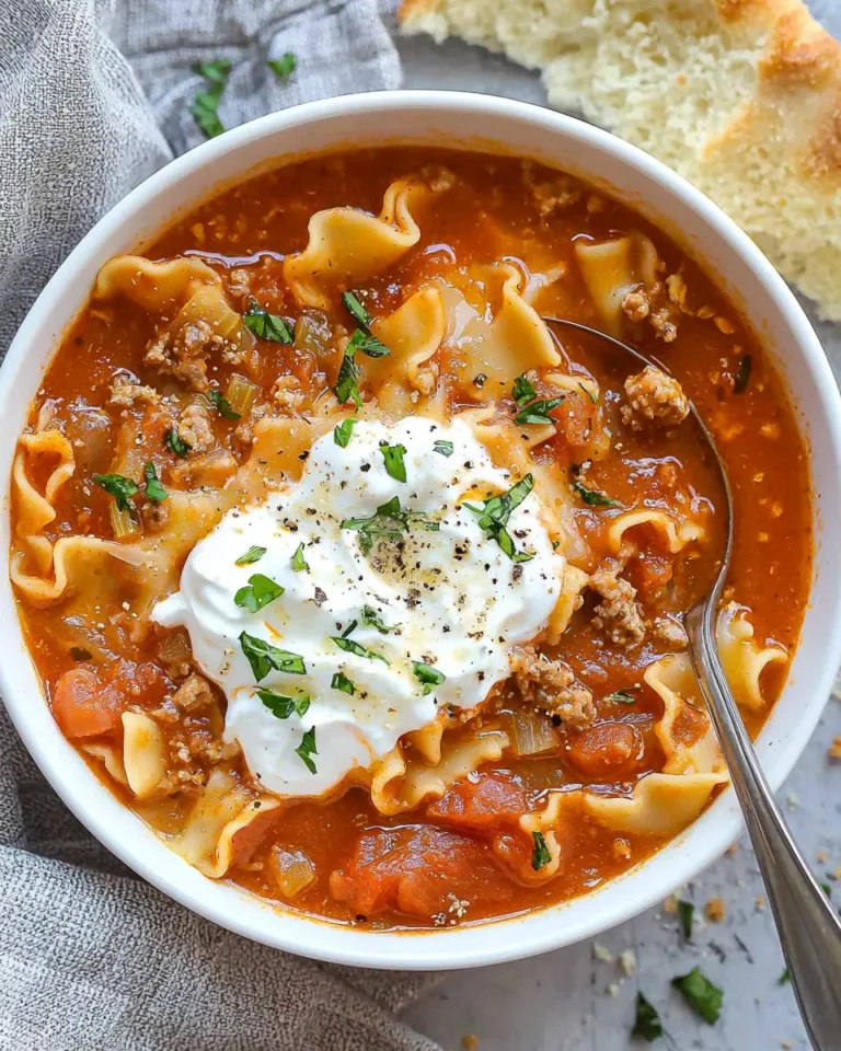 Lasagna Soup Recipe