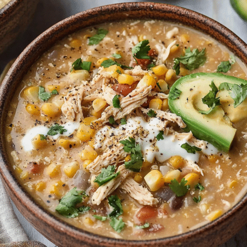 Easy Mexican Street Corn White Chicken Chili 4 Mexican Street Corn White Chicken Chili