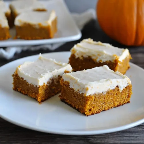 Old Fashioned Pumpkin Bars with Cream Cheese Frosting 5 Old Fashioned Pumpkin Bars with Cream Cheese Frosting
