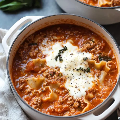 One Pot Lasagna Soup 5 One Pot Lasagna Soup