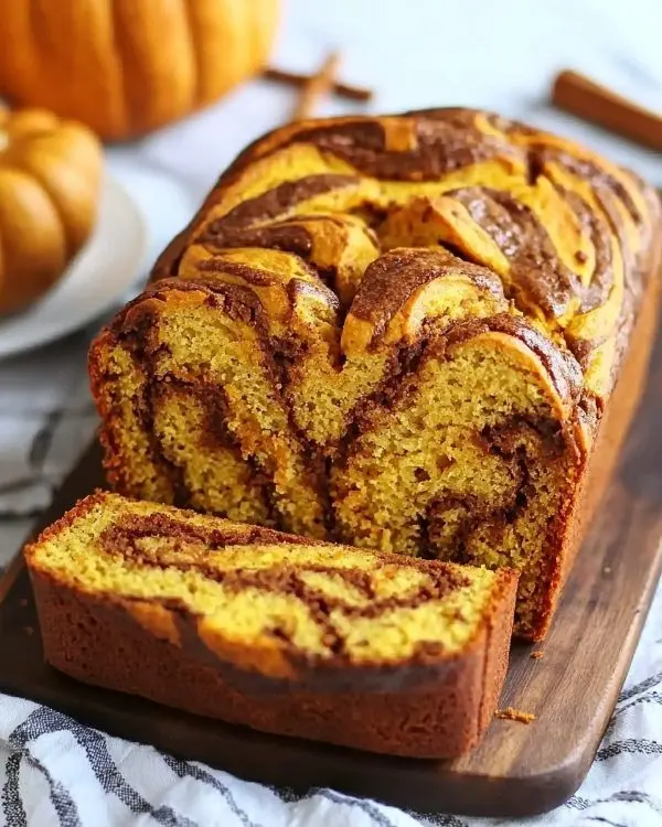 Cinnamon Pumpkin Swirl Bread 4 Pumpkin Bread Cinnamon Sugar