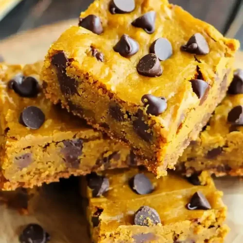 Pumpkin Chocolate Chip Bars
