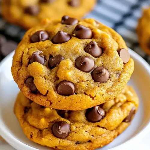 Pumpkin Chocolate Chip Cookies