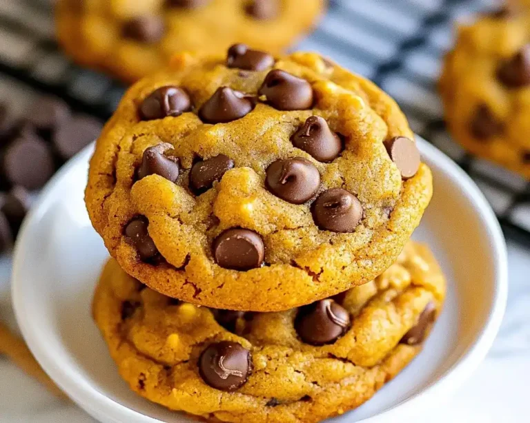 Pumpkin Chocolate Chip Cookies