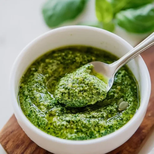 Pumpkin seed pesto without nuts