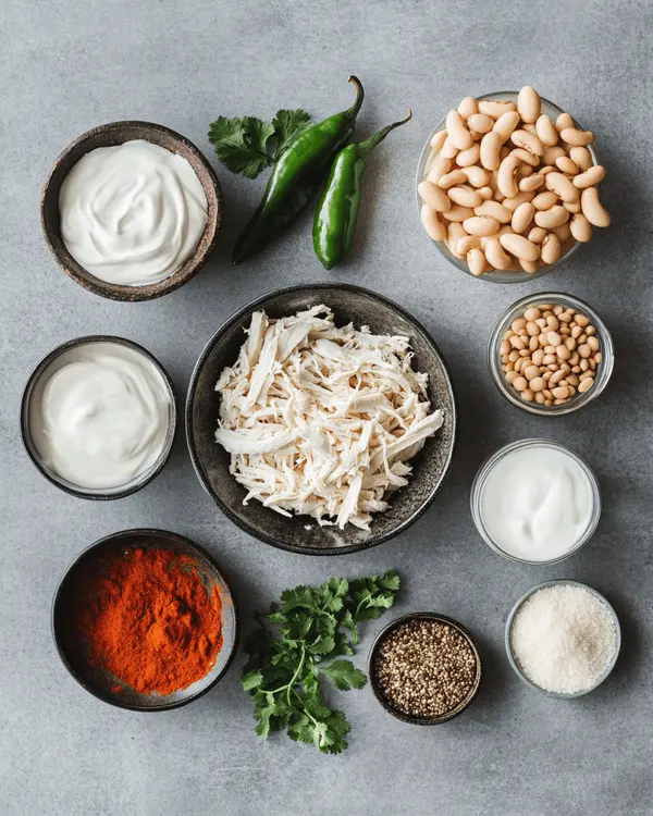 Creamy White Chicken Chili Recipe 2 Skinnyish Dish White Chicken Chili