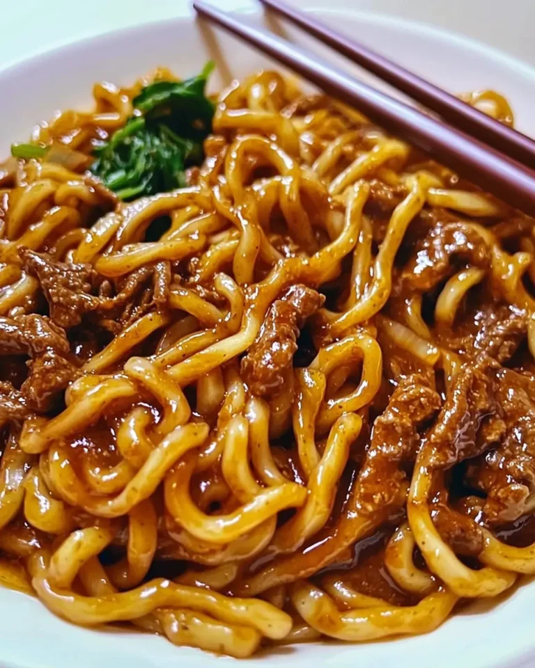 Beef Black Pepper Udon