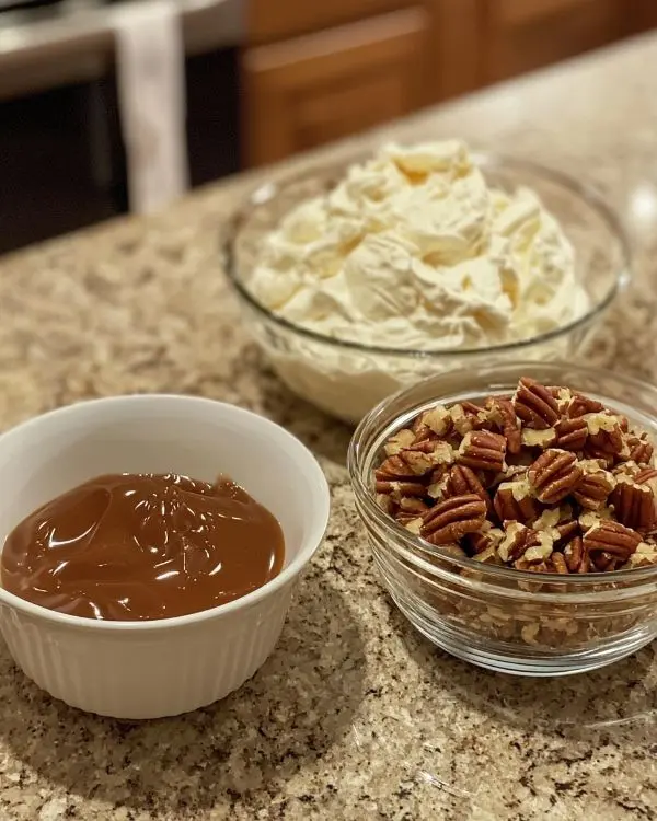 Easy Caramel Apple Cheesecake Dip 2 Caramel Apple Cheesecake Dip ingredients