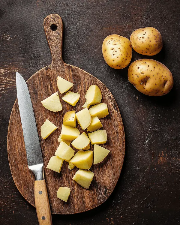 Cheddar Garlic Herb Potato Soup 3 Cheddar Garlic Potato Soup