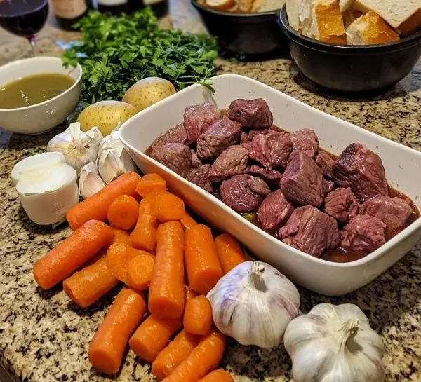 Witch's Cauldron Beef Stew 2 Ingredients for Witch's Cauldron Beef Stew
