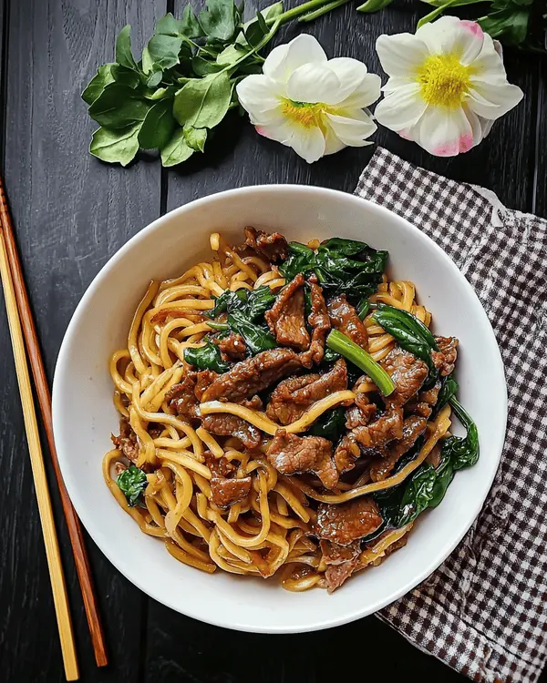 Beef Black Pepper Udon 4 Japanese Black Pepper Udon