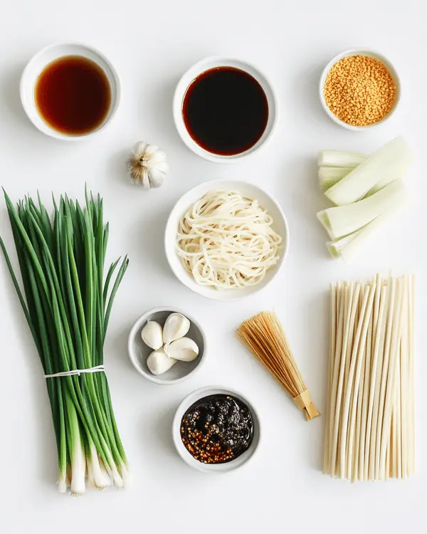 Vegan Garlic Udon Noodles 2 Japanese Style Noodles Recipe