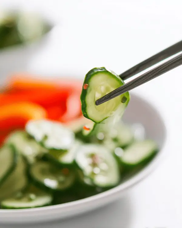 Japanese Cucumber Salad 4 Japanese Veggie Side Dish