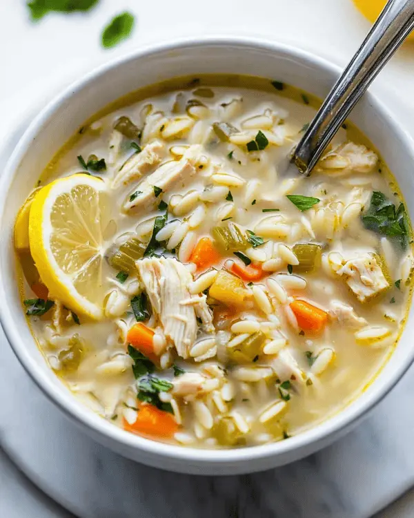 Lemon Chicken Soup