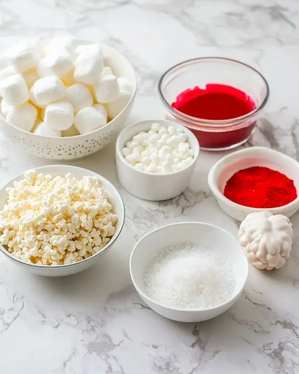 Main ingredients for Halloween Brains