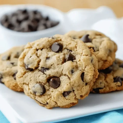 Peanut Butter Cup Copycat Cookies 5 Peanut Butter Chocolate Chip Cookies