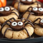 Halloween Recipes & Spooky Treats 4 Peanut Butter Spider Cookies