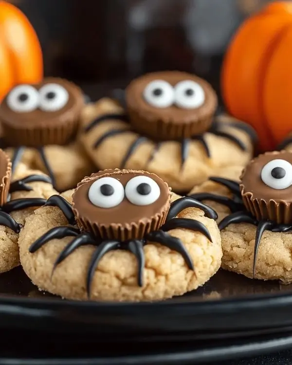 Peanut Butter Spider Cookies Recipe