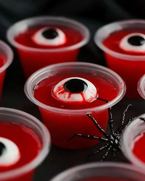 Halloween Eyeball Jello Shots 2 Red Jello Shot Recipe Halloween