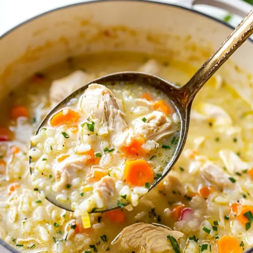 Simple Chicken and Rice Soup