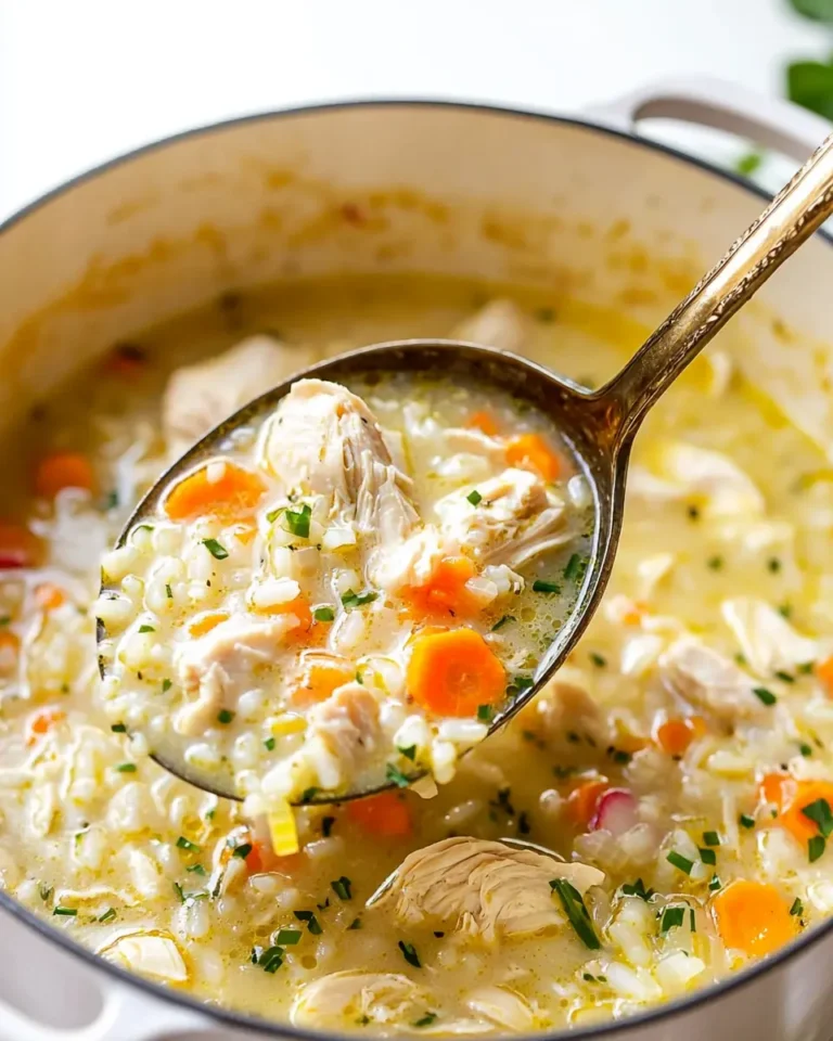 Simple Chicken and Rice Soup