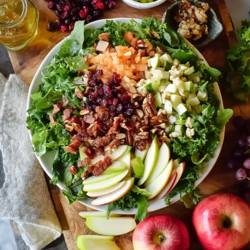 Delicious Apple Cranberry Pecan Salad 4 APPLE CRANBERRY PECAN SALAD