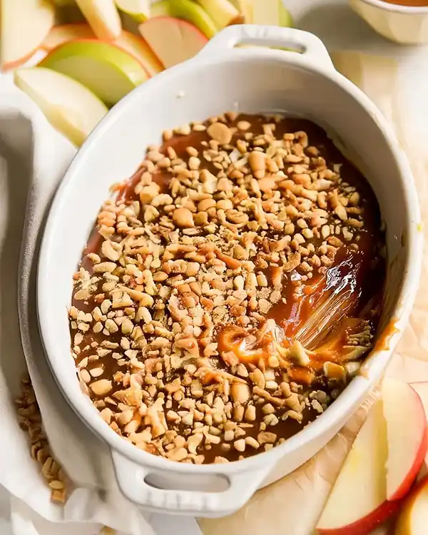 Cream Cheese Caramel Apple Dip 3 Apples With Caramel