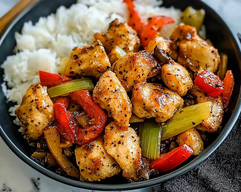 Black Pepper Chicken