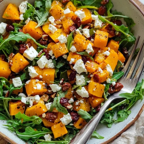 Butternut Squash Feta Salad 5 Butternut Squash Feta Salad