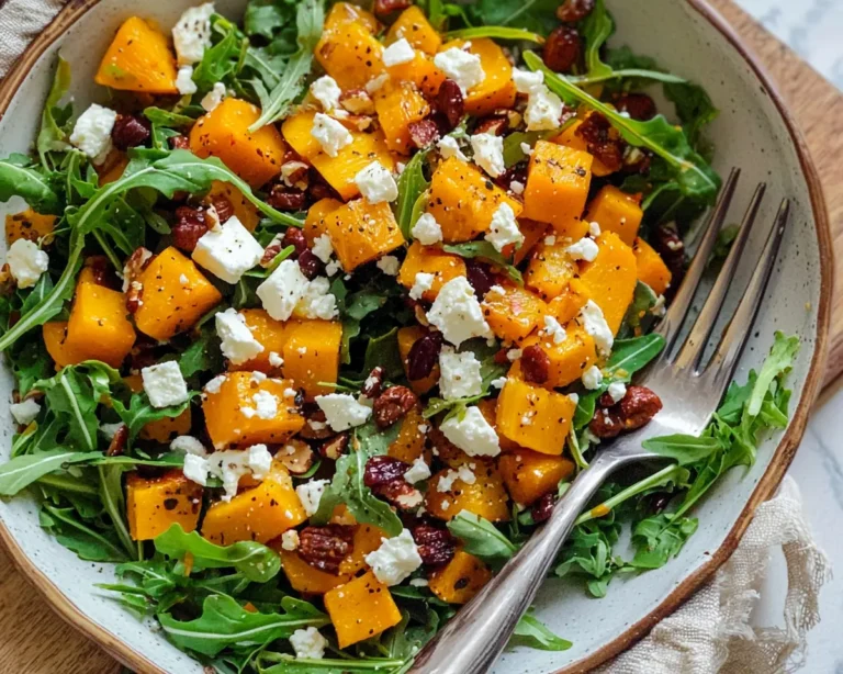 Butternut Squash Feta Salad