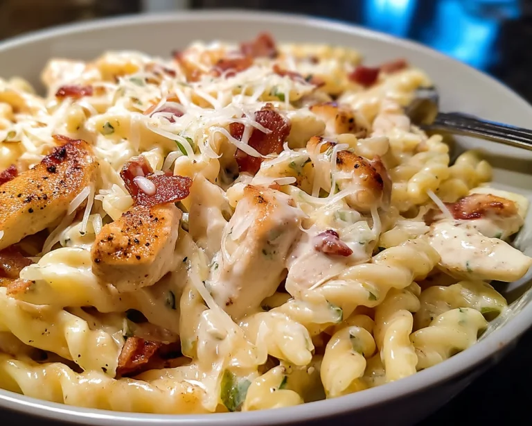 Chicken Bacon Ranch Pasta