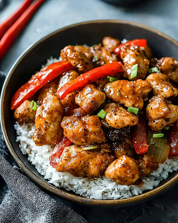 Chicken Stir-fry With Pineapple And Peppers