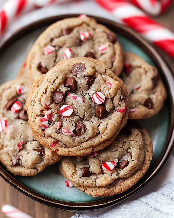 Crushed Peppermint Candy Cookies 4 Chocolate Chip Peppermint Cookies