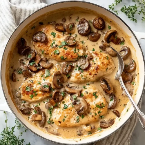 Creamy Mushroom Chicken recipe