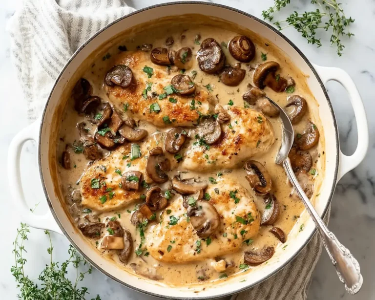Creamy Mushroom Chicken recipe