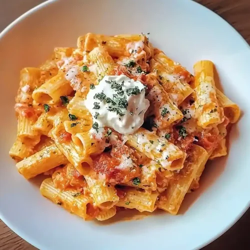 Creamy Tomato Garlic Pasta
