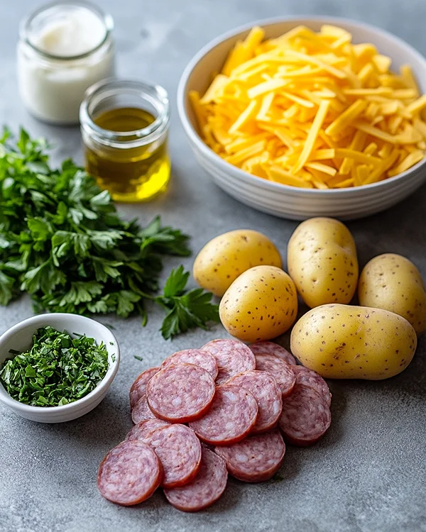 Cheesy Ranch Potatoes and Smoked Sausage 2 Easy Casserole Recipes