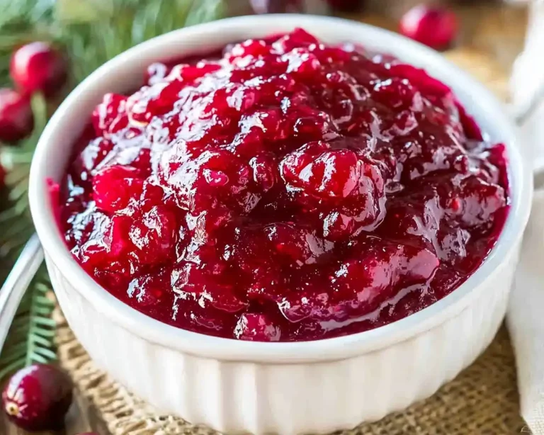 Easy Cranberry Sauce (homemade)