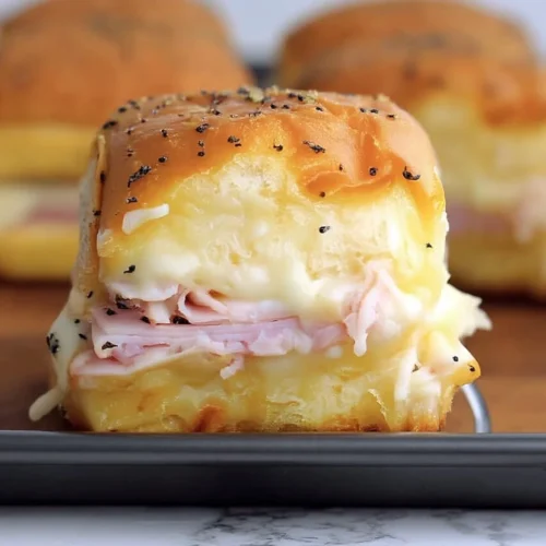 Easy Ham and Havarti Cheese Sliders 5 Ham and Havarti Cheese Sliders