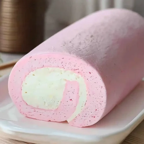 Japanese Cotton Candy Swiss Cake Roll
