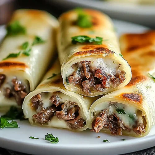 Keto Philly Cheesesteak Roll Ups